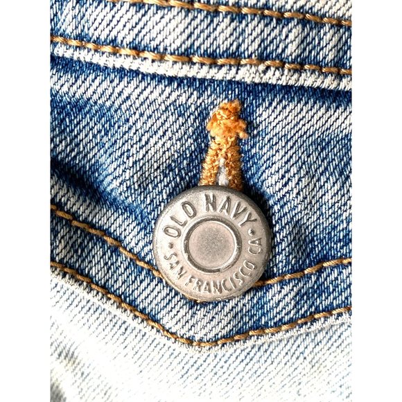 Girls Size 8 Old Navy Denim Light Blue Jacket Mini on Back - Picture 2 of 8